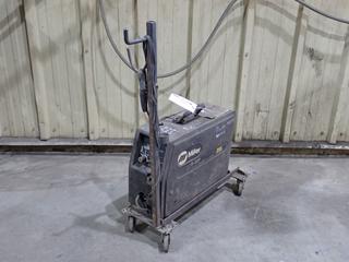 Miller Super S-32P 100V Wire Feeder w/ Stand. SN KH351781 *Note: Working Condition Unknown*