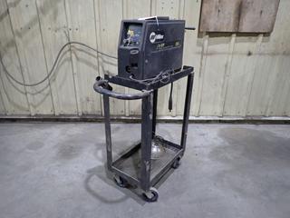 Miller Super S-32P 100V Wire Feeder w/ Stand. SN LB215243 *Note: Working Condition Unknown*