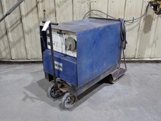 Miller CP-250TS 230/460/575V 3-Phase Constant Potential DC Welder w/ Stand. SN CH23433