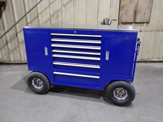 70in X 2ft X 4ft Portable Toolbox w/ Keys