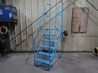 6-Step Portable Warehouse Ladder