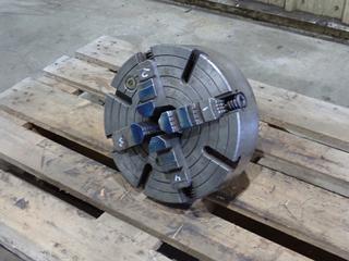 Bison 15 3/4in X 6in 4-Jaw Chuck w/ Insert