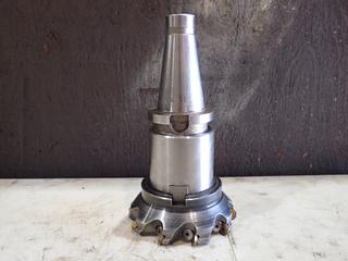 Carboloy NMTB50 3.88in - 13.00in Face Milling Cutter w/ Head Mill Holder