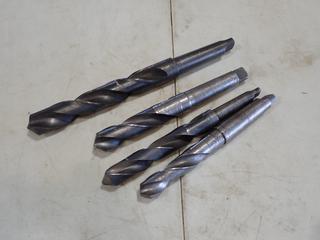 1 1/2, 1 3/8, 1 1/8 And 1 1/4in Taper Shank Drill Bits