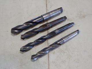 1 11/16, 1 7/16, 1 17/64 And 1 1/4in Taper Shank Drill Bits
