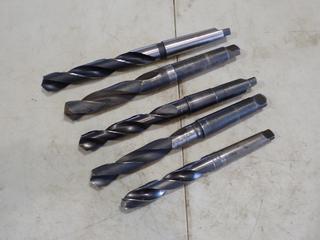 1 3/16, 1 5/16, 1 1/8, 1 5/32 And 1 1/32in Taper Shank Drill Bits