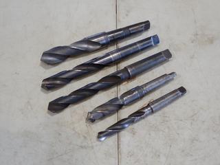 1 17/32, 1 1/4, 1 1/8, 1 11/64 And 13/16in Taper Shank Drill Bits