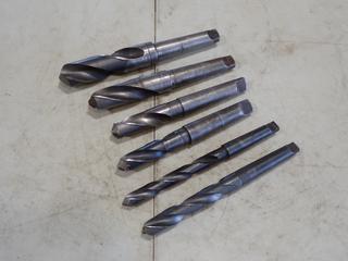 1 5/8, 1 29/64, 1 3/32, 1 7/32, 63/64 And 13/16in Taper Shank Drill Bits