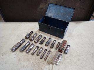 Qty Of 7/8, 1 1/4, 1 3/8, 1 1/2 And Assorted Size Threaded End Milling Bits