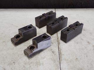 Qty Of (5) 4 3/4in X 1 1/2in X X 2 1/4in Jaws