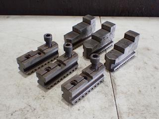 Qty Of (6) 5in X 1 1/2in X 3 1/4in And 5in X 1 1/2in X 1 7/8in Jaws