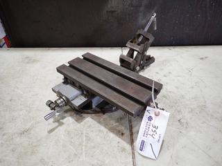 12in X 5 1/2in Slide Milling Table w/ Milling Vise 