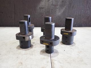 Kennametal 5/8in, 1in, 3/4in And (2) 1 1/4in Quick Change Modular Tool Holders