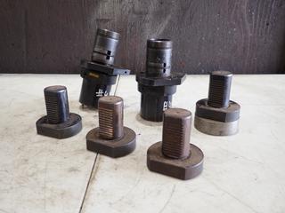 (2) Kennametal 71-4040 1 1/4in Tool Holders And (4) 82.4083 Tool Holders