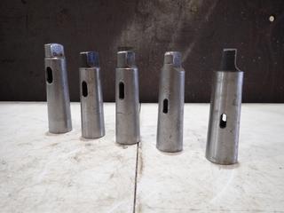 Qty Of (5) Assorted Size Adapter Sleeves