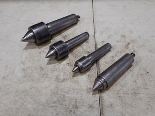 (1) Skoda 5-CSN-243324, (1) Skoda 4-CSN-243324 And (2) Unknown Live Spindle Centers