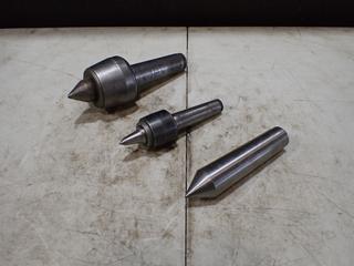 (1) Skoda 4-CSN-243327XII And (2) Unmarked Live Spindle Centers