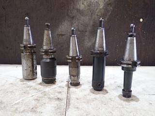 Qty Of (5) Assorted CAT40 Tool Holders