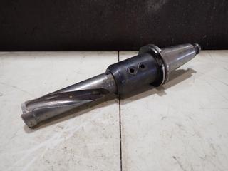 Valenite CAT50 Tool Holder c/w 2 1/8in Indexable Drill Bit