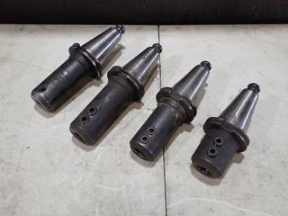 (2) Valenite, (1) Seco And (1) STM CAT50 Tool Holders