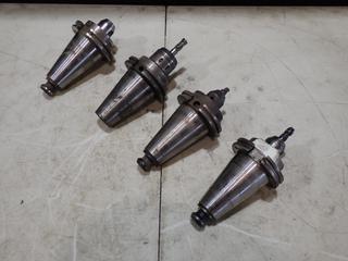 (2) GS Tooling, (1) Dandera Monoforce And (1) Erickson CAT50 Tool Holders