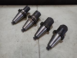 Qty Of (3) Kennametal And (1) Seco CAT50 Tool Holders