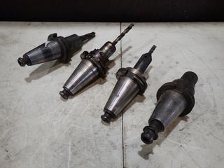 (2) Kennametal, (1) ETM And (1) Carboloy CAT50 Tool Holders