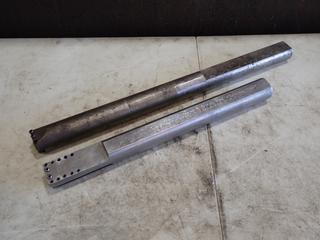 (1) 20in And (1) 25 1/2in Boring Bars