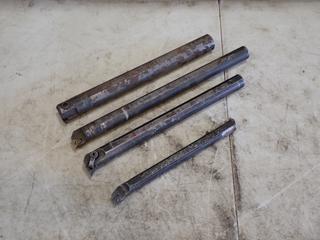 Qty Of (4) Assorted Size Boring Bars