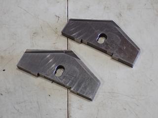 (2) H8 8in Spade Inserts. PN 10294-0800