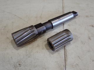 Shell Holder w/ 2 1/2in Shell Reamer And 2 3/8in Reamer