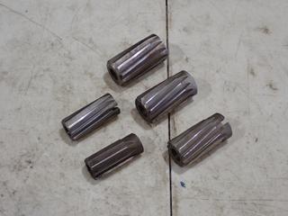 (1) 1 1/4in, (1) 1 3/16in, (1) 1 1/2in, (1) 1 5/8in And (1) 1 9/16in Shell Reamers