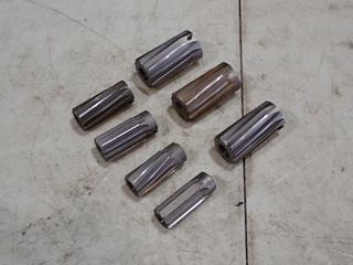 (1) 1 1/8in, (1) 1 3/16in, (1) 1 1/16in, (1) 1 1/2in, (1) 1 1/4in, (1) 1 5/8in And (1) 1 9/16in Shell Reamers