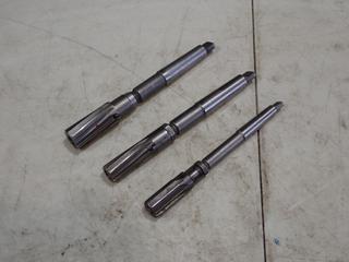 Qty Of (3) Shell Holders w/ (1) 1in, (1) 1 1/4in And 7/8in Shell Reamers