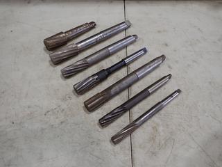 Qty Of 7/8in - 1 1/2in Spiral Taper Reamers