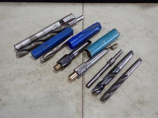 Qty Of 63/64in, 1 1/2in, 1 1/4in And 1 5/8in Taper Reamers/Core Bits
