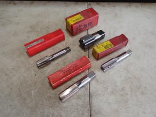 (1) 1 1/2in, (1) 1 1/4in, (1) 1 1/8in And (1) M30X3.0 Taps