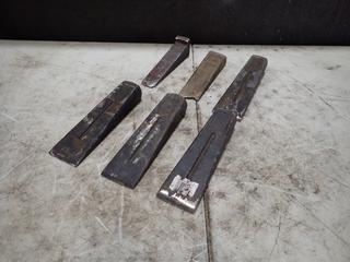 Qty Of (5) Steel Wedges