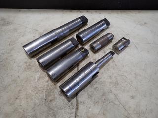 Qty Of Taper Sleeves/Adaptors c/w Tool Post Holder And Taper Annular Cutter Adaptor