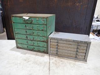 14in X 7in X 8in Drill Bit Case c/w 15in X 12in X 15in Storage Case