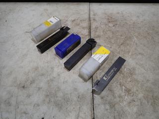 (2) Kennametal Tool Holders c/w Tool Holder. PN A45ML160217NA9, PN MCLNL16-4D**