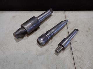 Keyless Drill Chuck, Taper Shank Counterbore Cutting Tool And Morse Taper Arbor