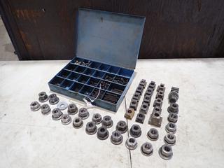 Qty Of 3/4in T-Nuts, Flanges, Storage Box And Qty Of Set Screws