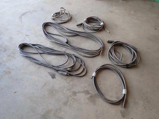 Qty Of Assorted Ground And Welding Cables