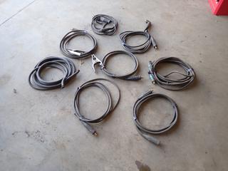 Qty Of Assorted Ground And Welding Cables