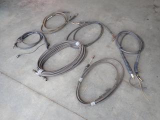 Qty Of Assorted Stinger, Ground And Welding Cables