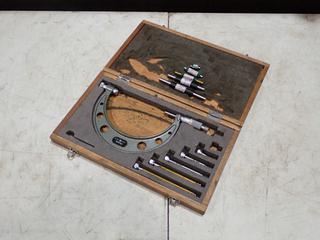 Mitutoyo 0-6in .001in Outside Micrometer Set