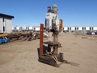 Erlo TCA-70 440V 3-Phase Drill Press. SN 291 *Note: Running Condition Unknown*