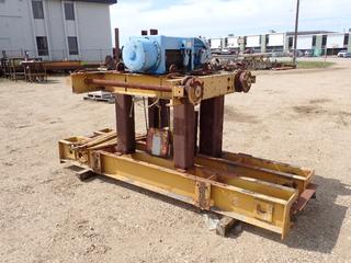2001 Mizia Hoist Inc Type MT5553M 440V 7 1/2-Ton Overhead Crane Trolley w/ 111in X 35in Frame