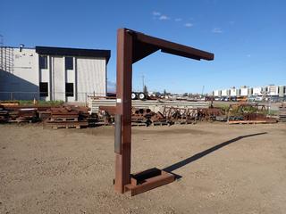 9ft X 22in Forklift Mount Jib Crane 